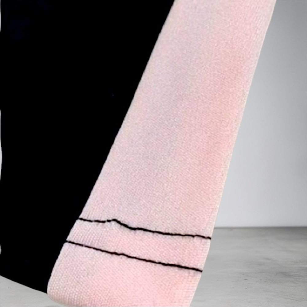 Colorblock Pink, White & Black Long Sleeve Top and Jogger Set - Picture 10 of 13